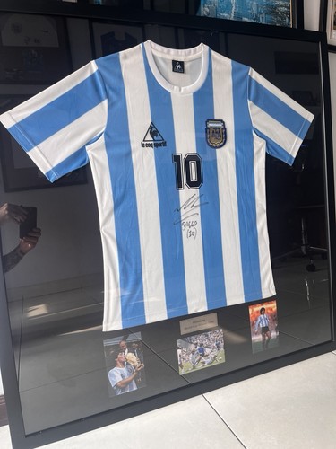 Hand signed framed diego - hand,