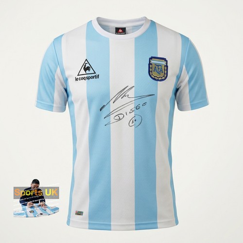 Diego maradona signed 1986 - maradona,